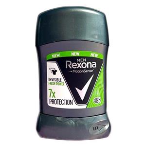 مام استیک مردانه ۵۰ میل رکسونا مدل REXONA invisible fresh power