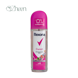 اسپری ضد تعریق زنانه رکسونا مدل Sweet ظرفیت 75 میلی لیتر