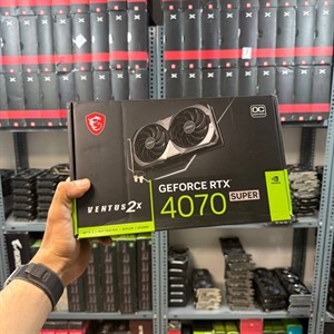 کارت گرافیک    RTX 4070 MSI VENTUS 2X SUPER OC 12GB GERAPHICS CARD