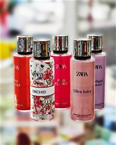 بادی اسپلش زنانه زارا zara رایحه PINK FLAMBE حجم 250 میل