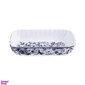 مرغ خوری مستطیل گلدکیش طرح لوتوس سایز متوسط کد GK701134-1