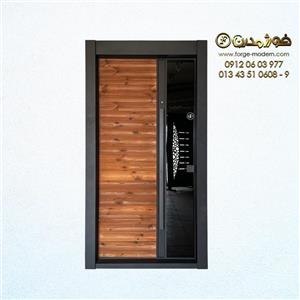 درب ضد سرقت طرح ترمود شیشه کد AZ 3102