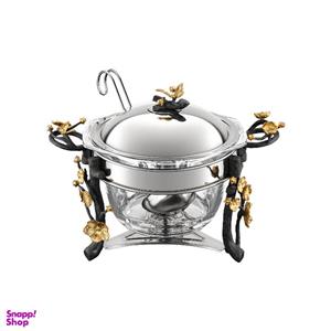 سوفله سوپ خوری گلدکیش طرح الیکا رنگ طلایی مدل 1-55890