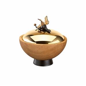 شکلات خوری درب دار گلدکیش مدل باترفلای سایز کوچک کد GK829811 