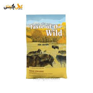 غذای خشک سگ بالغ Taste of the Wild – دستور پخت High Prairie با گوشت بوفالوی پرورشی و گوزن بریان‌ شده – ۲ کیلوگرم