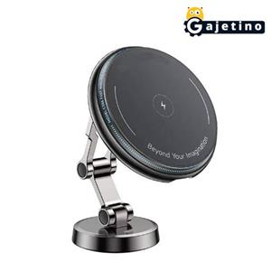 هولدر موبایل با شارژر وایرلس کی اف سنیور مدل KF Senior CM-125 Holder with Wireless Charger