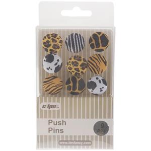 پونز کلیپس مدل 100926 - بسته 9 عددی Clips 100926 Push Pin - Pack of 9