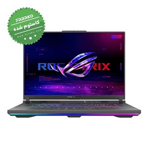 لپ تاپ ایسوس ROG Strix G16 G614JI نمایشگر ۱۶ اینچی، پردازنده Core i9-13980HX، گرافیک ۸ گیگابایت RTX 4070، رم ۱۶ گیگابایت، حافظه یک ترابایت SSD