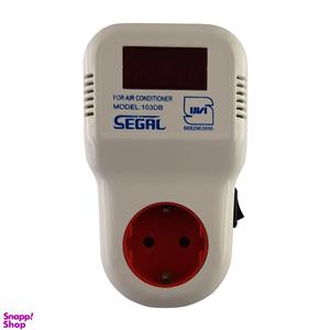 محافظ برق دیجیتالی کولر گازی 30 آمپر سگال مدل 103DB سفید