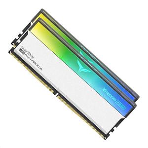 رم تیم گروپ مدل T-Force Xtreem ARGB White 32GB Dual 6400MHz CL32 DDR5