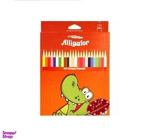 مدادرنگی سوسمار (Alligator) 24 رنگ مقوایی