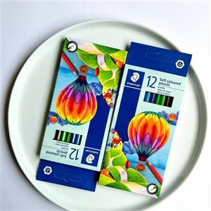 مدادرنگی 12 رنگ استدلر مدل Soft