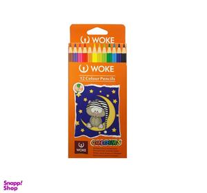 مدادرنگی ووک (woke) 12 رنگ مقوایی