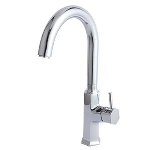 شیر ظرفشویی راسان مدل برتو کروم مات