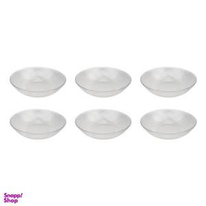 بشقاب خورش‌ خوری نوری تازه مدل پیکسل Pixel بسته 6 عددی