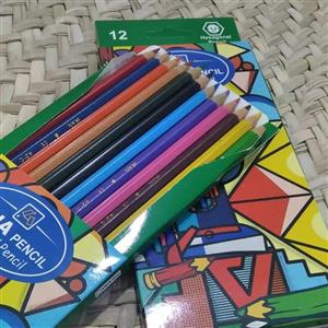 مداد رنگی 12تایی آسیا