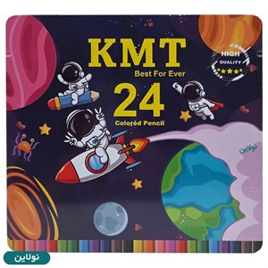 مداد رنگی فلزی 24کی ام تی