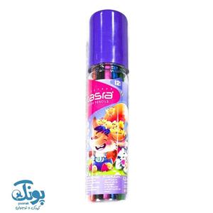 مدادرنگی 12 رنگ لوله ای کسری