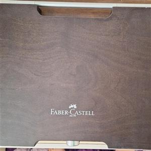 مداد رنگی پلی کروم فابرکاستل جعبه چوبی(72 رنگ)