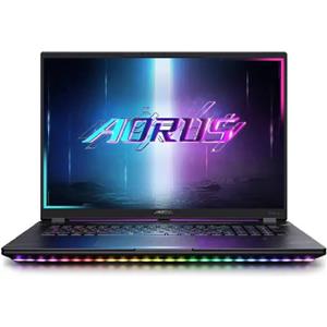 لپ تاپ 18 اینچی گیمینگ گیگابایت مدل   GIGABYTE AORUS MASTER 18 BZH Ultra 9 275HX 64GB 2TB SSD 24GB RTX 5090 WQXGA Gaming Laptop