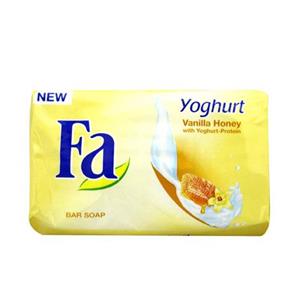 صابون فا حاوی عصاره وانیل و عسل 175 گرمی fa body cream soap yoghurt vanilla honey with yoghurt-protein 175 gr