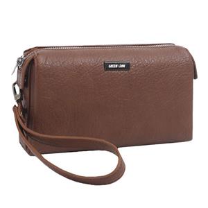 کیف لوازم جانبی چرمی گرین لاین مدل Marly Clutch Bag