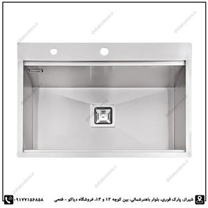 سینک کورینی زیر صفحه‌ای ایلیا استیل مدل 6014 استیل