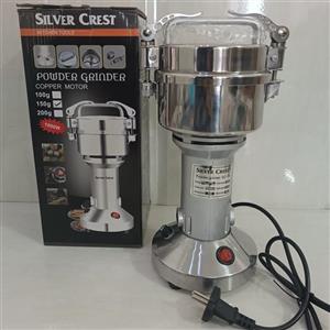 آسیاب برقی صنعتی سیلور کرست گیره ای 1000 وات حرفه ای 150 گرمی قابلیت پودر کردن سنگ 
