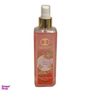 بادی اسپلش زنانه دلوان مدل باکارات رژ 540 شاین حجم 260 میلی لیتر