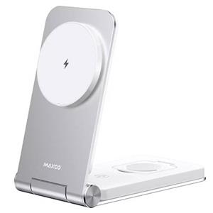 استند و شارژر وایرلس تاشو MAXCO مدل MW08