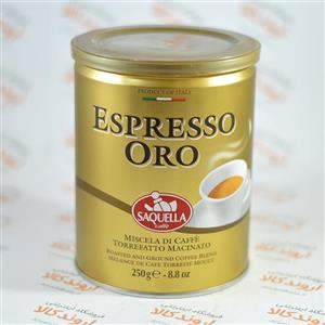 قهوه SAQUELLA مدل ESPRESSO ORO 