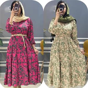 پیراهن ساحلی خنک سروناز✅💣😱جنس بوگاتی ترک اعلا🇹🇷😍