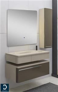 روشویی کابینتی لوکس کابین مدل 622A رنگ طوسی
