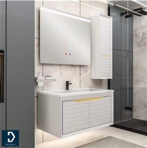 روشویی کابینتی لوکس کابین مدل 613A طوسی