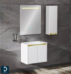 روشویی کابینتی لوکس کابین مدل 612A سفید