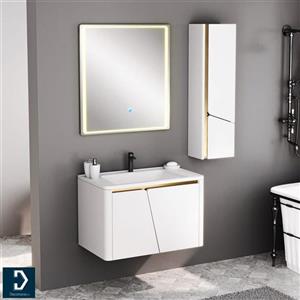 روشویی کابینتی لوکس کابین مدل 609A مشکی