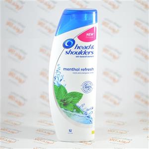 شامپو ضد شوره هد اند شولدرز head & shoulders مدل menthol refresh