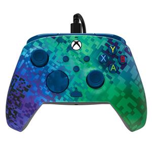 دسته بازی مخصوص XBOX مدل PDP طرح Rematch Glitch Green