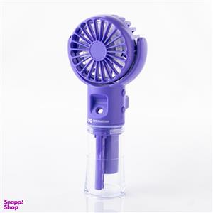 پنکه شارژی گیفت کالکشن مدل Sprayer ظرفیت 400 میلی آمپر ساعت طوسی روشن