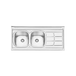 سینک ظرفشویی روکار پرنیان استیل مدل PS1109