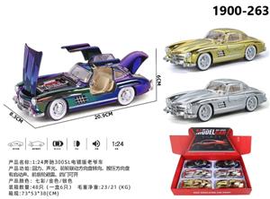 ماشین فلزیی ماکت فلزی خودروی کلاسیک مرسدس بنز 300ls