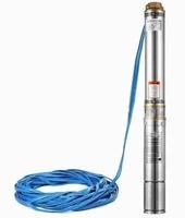 شناور استیل ایکار ۵۳ متری ۲ اینچ دو اسب 20 متر کابل تک فاز مدل EICAR-4SDM10/8 | پمپ شناور ۴۸ متری کابل بلند آبدهی بالا تکفاز