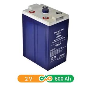 باتری سیلد اسید 4 ولت 600 میلی آمپر ساعت مدل KSRE-600 بسته 3 عددی