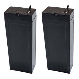 باتری سیلد اسید 4 ولت 1100 میلی آمپر ساعت مدل KSRE-1100 بسته 2 عددی