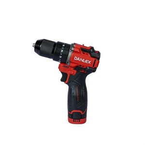 دریل پیچ گوشتی شارژی دنلکس 16 ولت براشلس دو سرعته چکشی دنلکس مدل DX-6316