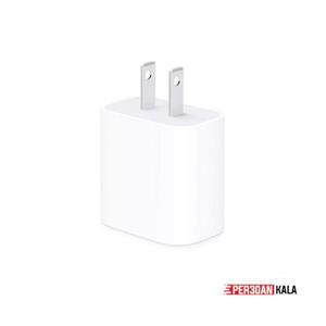 شارژر 20 وات اصلی اپل آیفون Apple 20W 2pin Power Adapter آمریکایی