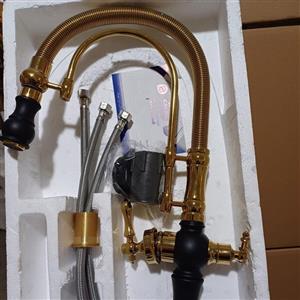 شیر ظرفشویی فنری دومنظوره ونوس سفید طلایی (ایران گروه با 7 سال گارانتی)