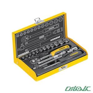 جعبه بکس 17 پارچه کنزاکس مدل 9417 (1/4 اینچ)