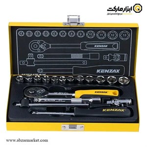 جعبه بکس 17 پارچه کنزاکس مدل 9417 (1/4 اینچ)