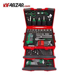 جعبه ابزار 4 طبقه 137 پارچه تاپ تول مدل GCZ-137A